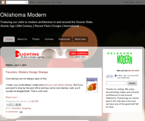oklahomamodernblog.com: Blogger: Blog not found
Blogger is a free blog publishing tool from Google for easily sharing your thoughts with the world. Blogger makes it simple to post text, photos and video onto your personal or team blog.