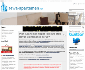 sewa-apartemen.net: Sewa Apartemen | Apartment Disewakan | Jakarta Apartment For Rent
sewa apartemen di Jakarta, sewa apartemen harian, sewa apartment bulanan, jakarta apartment for rent