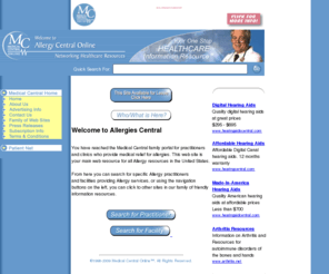 allergiescentral.com: Allergy Central Online
Allergy searchable database for Allergy facilites in usa providing resources for Allergies.