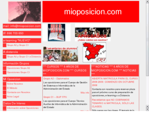 mioposicion.com: Preparacion de oposiciones Informacion de oposiciones Oposiciones de informatica
Preparacion de oposiciones Informacion de oposiciones Oposiciones de informatica