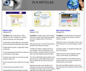 plr-articles.net: PLR Articles
The best sources for PLR articles