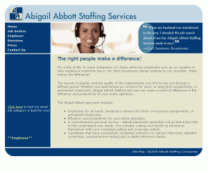 abigailabbott.com: Abigail Abbott Staffing Services
