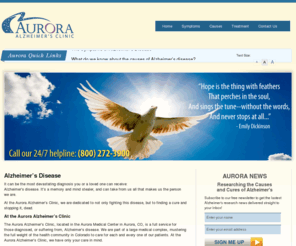 auroraalzcare.com: Aurora Alzheimer’s Home
At Aurora Center, we foucus on giving our residents as much of their life and dignity as possible. We treat the disease, and care for the patient.