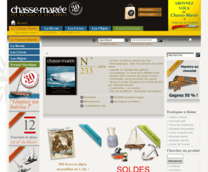 chasse-maree.com: Le Chasse-Marée : boutique maritime, livres de mer
Livres et objets du Patrimoine Maritime pour les passionnés de la mer.