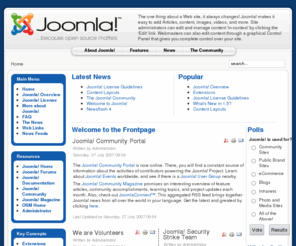 compshock.com: Welcome to the Frontpage
Joomla! - the dynamic portal engine and content management system