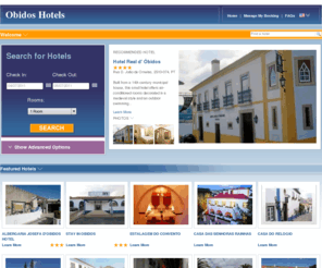 obidoshotels.net: Obidos Hotels - Selected hotels in Obidos, Portugal
Find your favorite Obidos hotel from our extensive selection of Obidos hotels