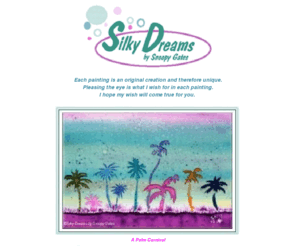 silkydreams.com: Silk paintings, wedding stationery, favors, invitation cards
Silk art work which makes unique wedding gifts, invitation cards, save the
date cards, wedding stationery.