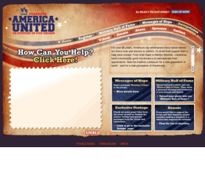 supportamericaunited.com: USAA Presents: America United in Support of Our Troops
