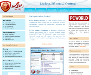 backup-comfort.com: Free Leo Backup: Leading technology, Efficient functionality, Optimal backup for you
 Backup