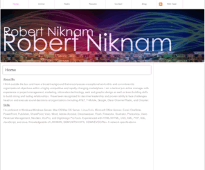 niknam-family.com: Robert Niknam | San Diego, CA | Online Portfolio
