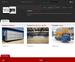 welpro.net: Welpro - kovovýroba
Joomla! - the dynamic portal engine and content management system