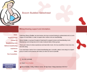 bosom-buddies.com: Bosom Buddies Gateshead
Information and support about breastfeeding, for parents and health professionals.