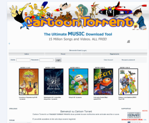 : .::. Cartoon Torrent - Cartoni Animati via Torrent .::.  Home Page