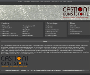 castioni-kunststoffe.com: castioni-kunststoffe.ch
Sandwichplatten,Gfk,Flachprofile,kunststoffe,konstruktionsprofile,pultrusion,pullwinding,schleuderverfahren,fulcrum,kabelkanle, castioni, schweiz, Elektroprofile, Vollprofile,Kabelkanle,,Epoxystaebe,Rohre,Vollstbe,cfk-rohre,cfk-stbe,Rundstbe,Khlraum,Khlrume,Hygieneverkleidungen fr Khlrume,Sandwichplatten fr Khlrume,geschliffene Stbe,konische Stbe,PVC-Verbundelemente,PVC-Sandwichplatten,Sandwichplatten fr Fensterverbreiterungen,FB1