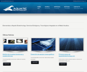aquaticbiotechnology.com: En Construcción
Aquatic Biotechnology - Gestión y Desarrollo de Tecnología Acuática