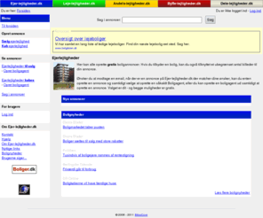 ejer-lejligheder.dk: Ejer-lejligheder.dk - Ejerlejligheder
Sæt din lejlighed til salg gratis eller se andre ejerlejligheder til salg.