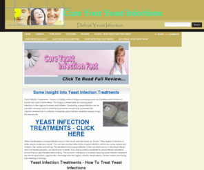 cure-your-yeast-infections.com: Cure Your Yeast Infections
Helps you to cure your yeast infection, bacterial vaginosis in a natural and quick way.  You can find all the natural remedies that helps you to defeat yeast infections fast.