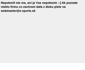 e-sports.sk: www.e-sports.sk

