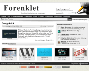 forenklet.dk: Forenklet | Fordi det ikke behøver at være svært!
Fordi det ikke behøver at være svært!