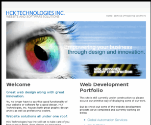 hcktechnologies.com: Website Development - HCK Technologies, Inc.
