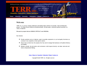 repairmavens.com: TEER, Inc. The Repair Mavens
TERR, Inc., The Repair Mavens fabricate and build prototypes, develop repairs, and perform general assembly for a variety of industries.
