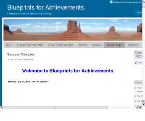 blueprintsforachievement.com: Blueprints For Achievements
Daily tips to Succeed in Network Marketing