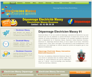 electricienmassy.net: Electricien Massy Contact : 01 43 37 36 24 Dépannage Electricité Massy Electricien Massy 91 Dépannage 24 h/24  7j/7
Electricien Massy Dépannage Electricité 91, Electricien Essonne, Electricien 91, electricité, dépannage, electricien