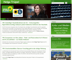 helga-truepel.eu: Helga Trüpel
