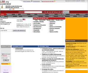 buslot.net: LBB.ORG découvrez le guides web avec ses rubriques,  ainsi que le premier annuaire de scripts francophone, services aux webmasters, livre d'or, sondage, moteur de recherche, recommandation
LBB.ORG découvrez le guides web avec ses rubriques,  ainsi que le premier annuaire de scripts francophone, services aux webmasters, livre d'or, sondage, moteur de recherche, recommandation