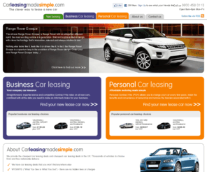 car-leasing-made-easy.net: Business Car Leasing & Personal Car Lease Deals
Looking for a new lease car deal? We provide new car leasing deals for business and personal car leasing deals with free mainland UK delivery.