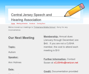 cnjspeechandhearing.com: Central Jersey Speech and Hearing Association - Home
