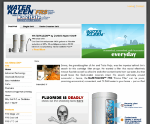 emmafilter.com: WaterKleen FRS by DanielChaperOne  - Home
Joomla - the dynamic portal engine and content management system