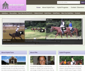 hybidfarm.com: Hybid Farm | MA Horseback Riding Lessons, Pony Birthday Parties, Horse Instruction, Equine Programs and More
For thirty years, the staff of Hybid Farm has been working to provide a fun and safe environment to learn about and enjoy working with horses.