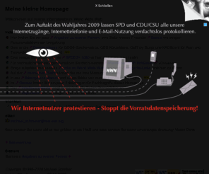 mia-net.org: Homepage von Michael Schröter
Das Index-/Startdokument meiner Website
