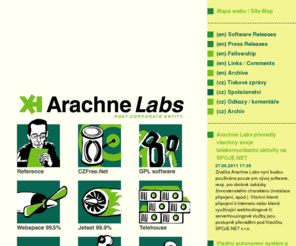 arachne.cz: Arachne Labs
Arachne Labs