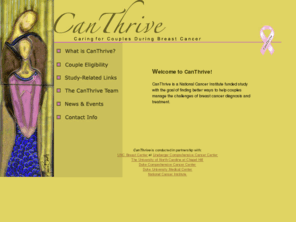 canthrive.org: CanThrive--Caring for Couples During Breast Cancer
