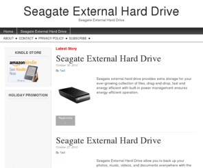 seagateexternalharddrive.com: Seagate External Hard Drive
Seagate External Hard Drive