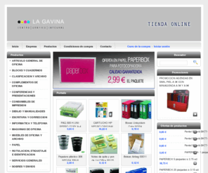 papeleriacastellon.com: LA GAVINA - Tienda Online
