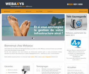 webaxys.com: WEBAXYS | Nous hébergeons votre différence
