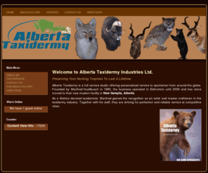 albertataxidermy.com: Alberta Taxidermy Industries Ltd
Alberta Taxidermy Industries Ltd