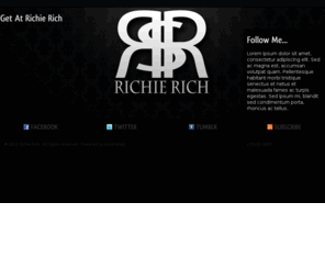 getatrichierich.com: Get At Richie Rich - Just Follow Me.
Real Estate Marketing for brokers and agents. Websites, Email marketing, Logo Design and more.