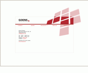 goens.de: GOENS - Grafik & Produktion
