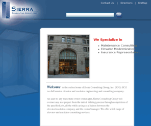 sierrany.com: Sierra Consulting Group Elevator Escalator Construction Long Island New York
Sierra Consulting Group SCG full service elevator, escalator and construction management company offering full range of elevator, escalator and construction services.