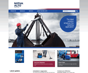wwwnilfisk-alto.com: Nilfisk-ALTO - Pressure washers, Vacuum cleaners, Scrubber dryers, Sweepers, Carpet extractors, Steam cleaners - Nilfisk-ALTO
Why compromise