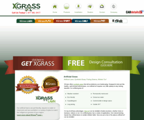 xgrass.com: Artificial Grass - Synthetic Turf | Fake Grass | Artificial Turf | Pet Turf
XGrass offers synthetic grass that is designed to look just like healthy, well-trimmed natural grass, our artificial turf requires very little up keep to stay looking beautiful.