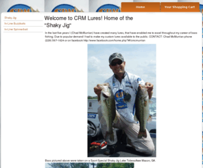 crmlures.com: Welcome to CRM Lures!  Home of the "Shaky Jig"
