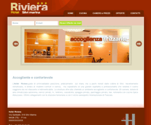 hotelrivierasilvi.com: HOTEL RIVIERA SILVI MARINA| alberghi silvi | hotel silvi | dove dormire a silvi
L'Hotel Riviera gode di un'inviadiabile posizione, praticamente sul mare, ma a pochi minuti dalle colline di Silvi. recentemente ristrutturato...