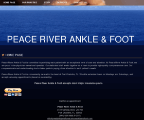 peaceriverankleandfoot.com: Home Page
Home Page