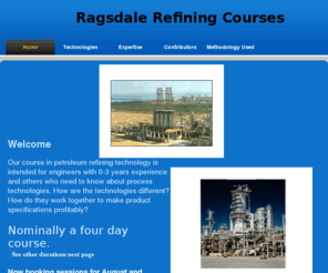 ragsdalerefiningcourses.com: Home
Want to learn about refining technologies?.