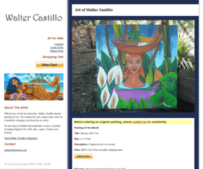 waltercastilloart.com: Art of Walter Castillo
Walter Castillo original art, giclee prints, and matted prints for sale.